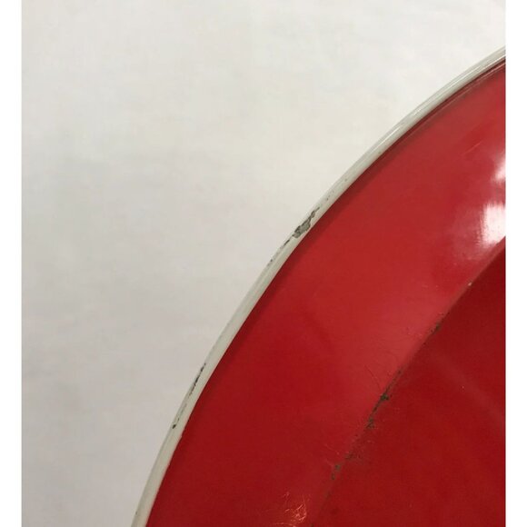 Vintage Christmas Holiday Tin Tray Retro Hallmark Xmas Decor Kitschy Cute USA - Picture 6 of 7